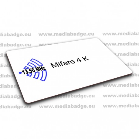 100 Cartes Mifare 4K EV1