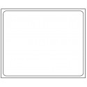 Lot de 100 cartes PVC 80x65 mm