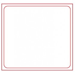 Tag PVC 58x54 mm