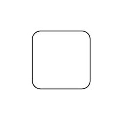 Tag PVC 22x22 mm