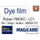 Film couleur Magicard LC1 - M9005-751