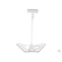 Lot de 25 supports étiquettes pied cristal - Hauteur 12 cm