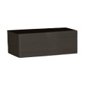 100 Cartes PVC Noires Mates 120 x 50 mm Ep.0.50mm