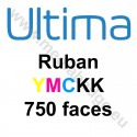 Ruban couleur YMCK-K Magicard Ultima