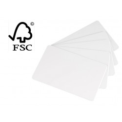 100 Cartes Papier Evolis 0.76 mm