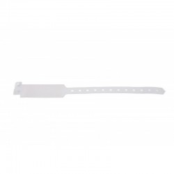 Bracelet hôpital Adulte blanc