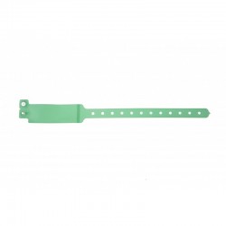 Bracelet hôpital Adulte vert