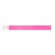 Bracelet tyvek 25mm Rose fluo