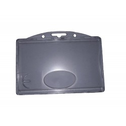 Porte badge rigide avec fenêtre