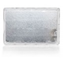 Porte carte rigide transparent - Fenêtre centrale - Anti RFID