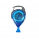 100 zip plastique bleu 