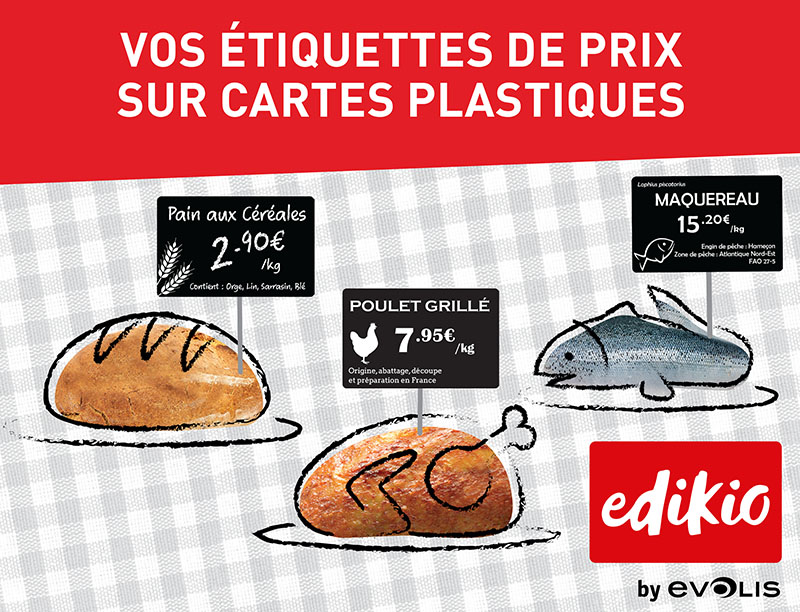 Solution étiquettes prix Evolis Price TAG